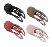 Duckbill Hair Clips, Decorative Hairpins Set, 3.35x1.38in Stylish Slip Grip Design, Lightweight Portable Barrettes for Women, Girls, Travel, Work, Daily Hairstyling
