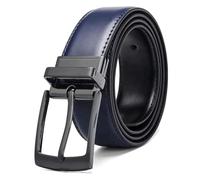 DUddTTW Luxusgürtel Rindsledergürtel Herren Verstellbarer schmaler Gürtel mit einzelner Zinkenschnalle Herrengeschenk 38 mm breiter Gürtelbesatz passend für Herrengürtel