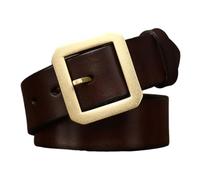 DUddTTW Mode Gürtel Rindsleder Gürtel Casual Leder herren Gürtel Mit Pin Gold Schnalle Herren Gürtel 5mm Dicke Für kleid Herren Gürtel