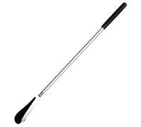 DUDOK Schuhlöffel für Herren, langlebiger Teleskop-Anzieher aus Edelstahl mit langem Griff, kompakter und tragbarer Schuhlöffel für Senioren, Männer, Schwangere und Kinder