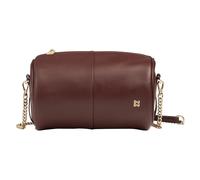 Dudubags Umhängetasche DuDu Abigail Leder 19,5 cm Braun