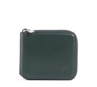 DuDu Bags Faro RFID Geldbörse dunkelgrün, Leder, Damen