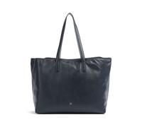 DuDu Pauline Shopper Tasche Leder 36 cm navy (534-6034-07) schwarz