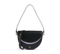 DuDu Schultertasche Leder 23 cm schwarz (534-6008-01) schwarz