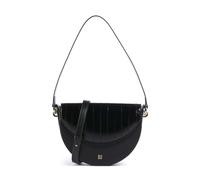 DuDu Bags Smile Bag Schultertasche schwarz, Leder, Damen