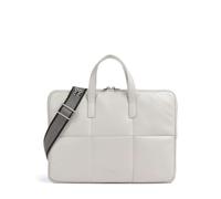 DuDu Bags Togean Aktentasche hellgrau, Leder, Damen