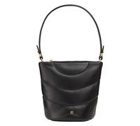 DuDu Barbara Schultertasche Leder 21.5 cm schwarz