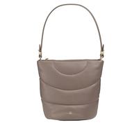 DuDu Barbara Schultertasche Leder 24.5 cm grau