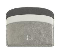 DuDu Boracay Kreditkartenetui Leder 10 cm silber (TAS008525) grau