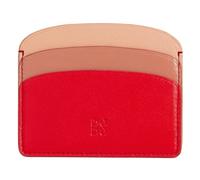 DuDu Boracay Kreditkartenetui Leder 10 cm flame red (TAS016801) rot