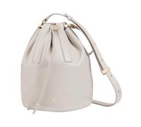 DuDu Filicudi Beuteltasche Leder 19 cm weiss