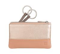 DUDU Buntes Schlüsseletui aus Leder Unisex mit Reißverschluss Ballerina