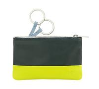 DUDU Buntes Schlüsseletui aus Leder Unisex mit Reißverschluss Mangrove