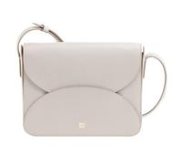 DuDu Umhängetasche Leder 21 cm weiss