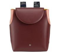 DuDu City Rucksack Leder 30 cm burgundy (534-6006-11) rot