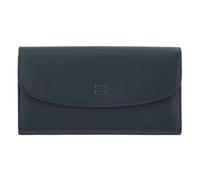 DuDu Colorful Gandia Geldbörse RFID Leder 19 cm navy (534-5019-07) blau
