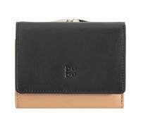 DuDu Corsica Geldbörse RFID Schutz Leder 11 cm schwarz