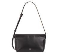 DuDu Fiji Umhängetasche Leder 27 cm schwarz