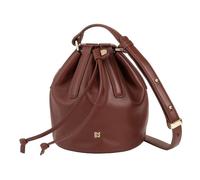 DuDu Beuteltasche Leder 14 cm braun