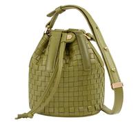 DuDu Filicudi Beuteltasche Leder 14 cm oliv