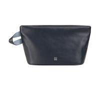 DuDu Fuerteventura Kosmetiktasche Leder 28 cm navy (534-6038-07) blau