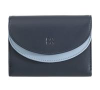 DuDu Galapagos Geldbörse RFID Schutz Leder 13 cm blau
