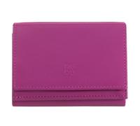 DuDu Geldbörse Leder 10 cm lila