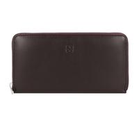 DuDu Geldbörse Leder 19 cm braun