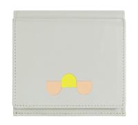 DuDu Geldbörse Leder 9,5 cm weiss