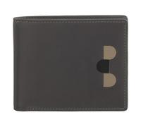 DuDu Geldbörse RFID Leder 11 cm anthracite mosaic (TAS023521)