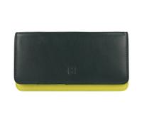 DuDu Geldbörse RFID Leder 17,5 cm grün