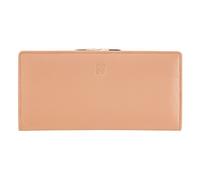 DuDu Chiloé Geldbörse RFID Schutz Leder 19.5 cm puder rosa (534-5045-88) beige