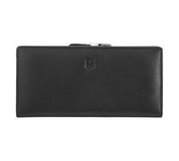 DuDu Chiloé Geldbörse RFID Schutz Leder 19.5 cm schwarz rose (534-5045-01) schwarz