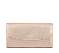 DUDU Große Damengeldbörse aus farbigem Leder, Kontinentale Brieftasche, Kreditkartenfächer, Münzgeldbörse mit Reißverschluss Ballerina