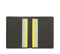 DUDU Herren Portemonnaie aus Leder, schmales Herren Portemonnaie mit Kreditkartenfach, kleines und kompaktes Banknotenfach, mit RFID-Schutz Coffee Brown