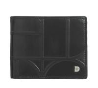 DuDu Up! Geldbörse RFID Schutz Leder 10.5 cm grau