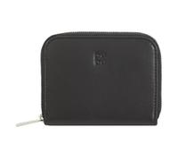 DuDu Hokkaido Geldbörse Leder 10 cm schwarz rose (534-5034-01) schwarz