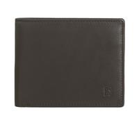 DuDu Geldbörse Leder 12.5 cm braun