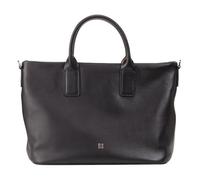 DuDu Jaqueline Handtasche Leder 28 cm schwarz