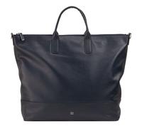 DuDu Judith Shopper Tasche Leder 41 cm navy (534-6036-07) schwarz