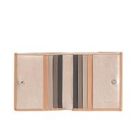 DUDU Mehrfarbiges Portemonnaie RFID in Leder mit Kartensteckfächer und Münzfach Ballerina