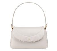DuDu Melville Schultertasche Leder 29 cm weiss