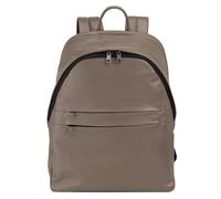 DuDu New York Daypack Leder 41 cm Laptopfach braun