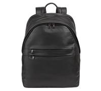 DuDu New York Daypack Leder 41 cm Laptopfach black (TAS041015)