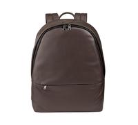 DUDU Rucksack aus Leder für Herren und Damen, Laptoptasche, 15 l, eleganter Rucksack für Reisen und Arbeit mit gepolsterter Tasche für Laptop (bis 13 Zoll), verstellbare Schultergurte und kompaktes