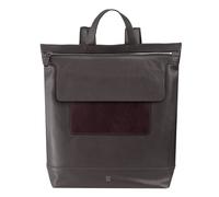 DuDu Rucksack Leder 39 cm anthracite (TAS005625) grau