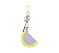 DUDU Schlüsselanhänger aus Leder mit Wassermelone, Farbiger, sympathischer Schlüsselanhänger, mit Ring und Karabinerhaken, Design-Schlüsselanhänger Vanilla-Berry