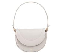 DuDu Schultertasche Leder 22 cm weiss