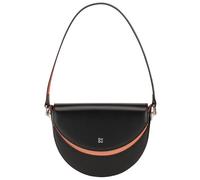 DuDu Bags Smile Bag Schultertasche schwarz, Leder, Damen