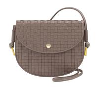DuDu Skye Umhängetasche Leder 21 cm grau